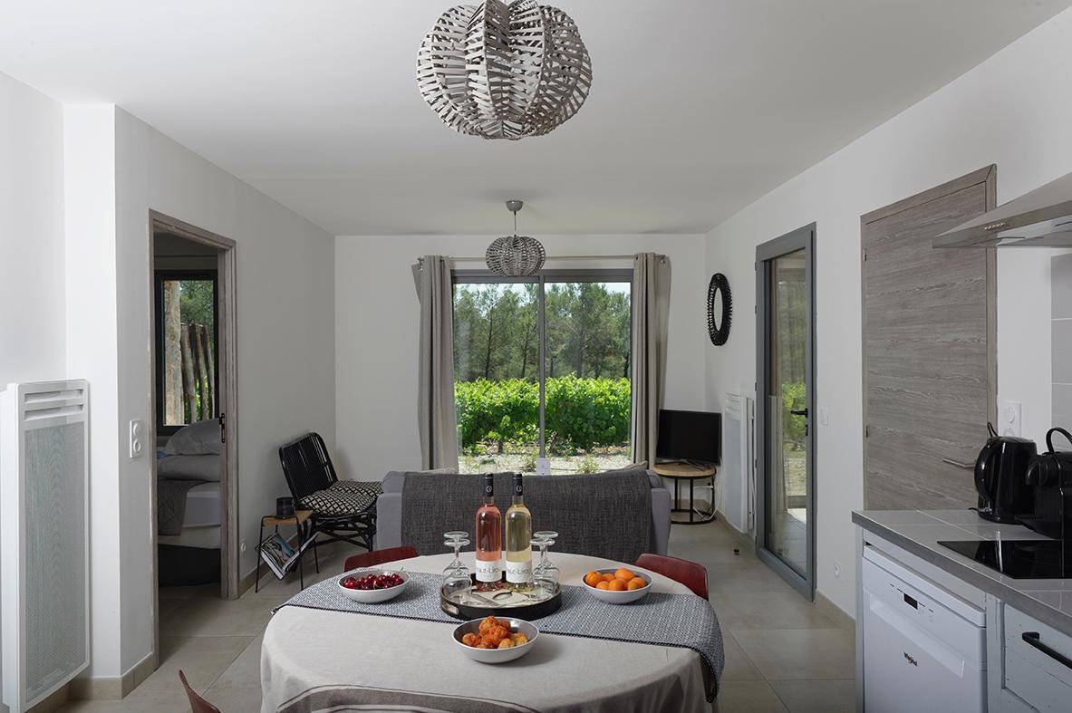 Les Lodges Du Pic Le Triadou Экстерьер фото